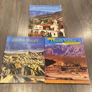 Death Valley and Scotty's castle Book Set of 4 (2 are copy’s) 2:11
